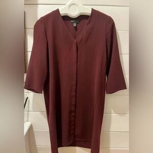 Mango suit burgundy dress size S.  ⚠️